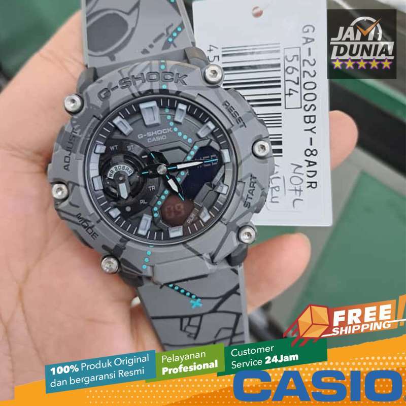 人気定番 CASIO G-SHOCK 未使用 ブラックG-A2200SBY-8AJR（ブランド時計 時計