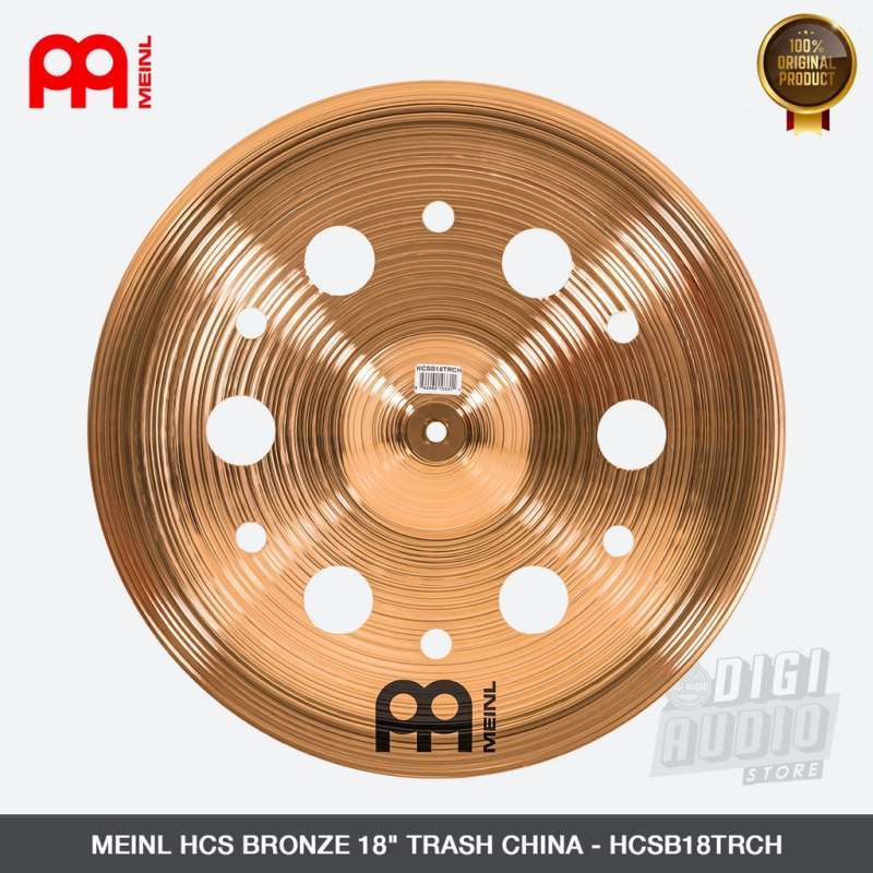 Piatto Trash Crash Meinl HCS Bronze 18 Pollici - Bronzo B8, Finitura Tradizionale, Made In Germany - Foto 3
