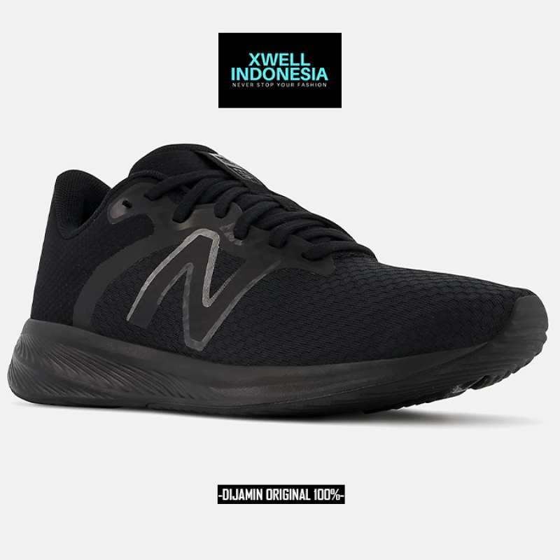 SEPATU NEW BALANCE 411 RUN V2 FULLBLACK WOMEN ORIGINAL W413LK2