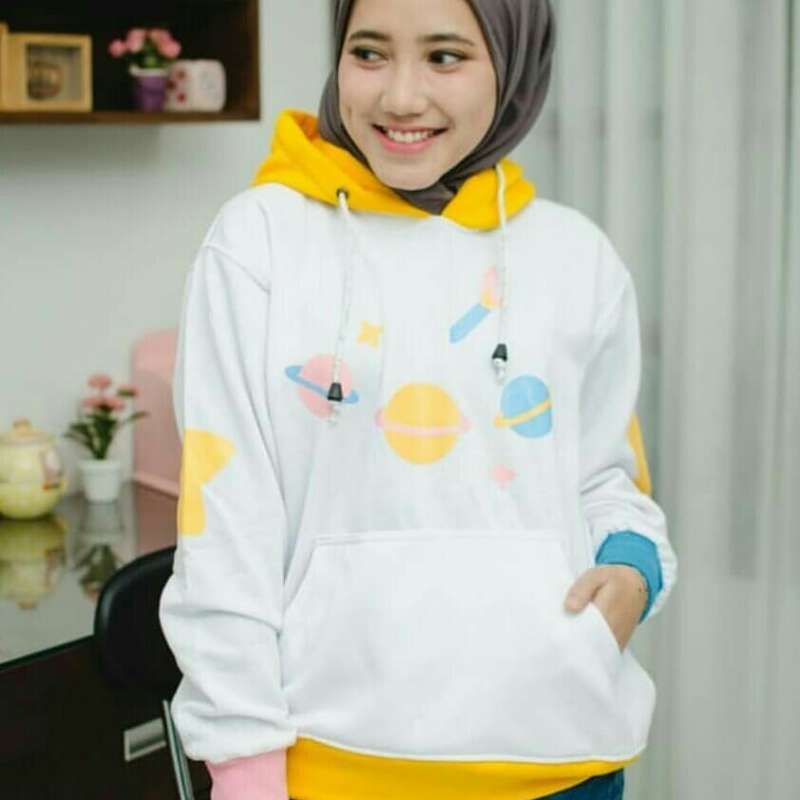 Sweater Wanita Berkualitas Universe Hoodie