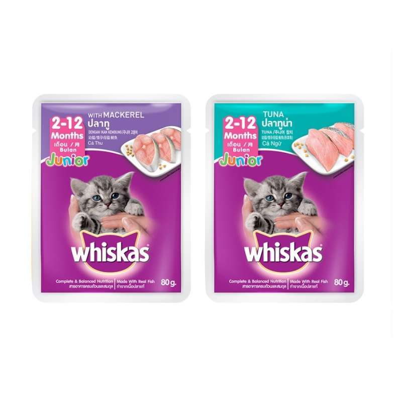 Jual Whiskas Junior Tuna Pouch 85 Gr Wet Food Di Seller Green Cat Depok Jatijajar Kota Depok Blibli
