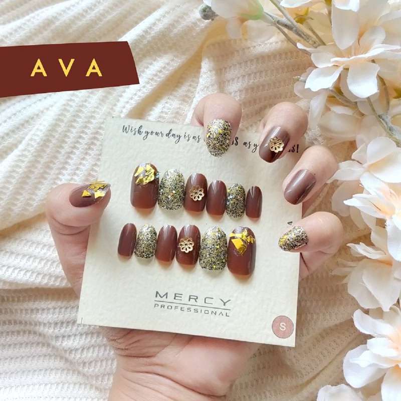 Stunning 3D Kuku Nail Design