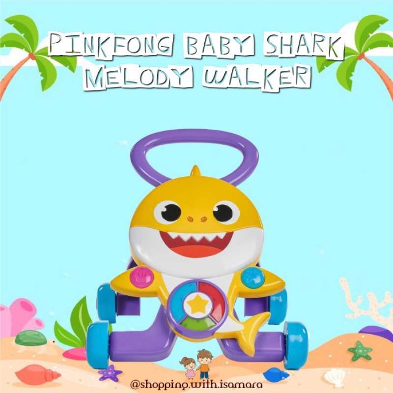 Promo Wowwee Pinkfong Baby Shark Melody Walker Push And Walk