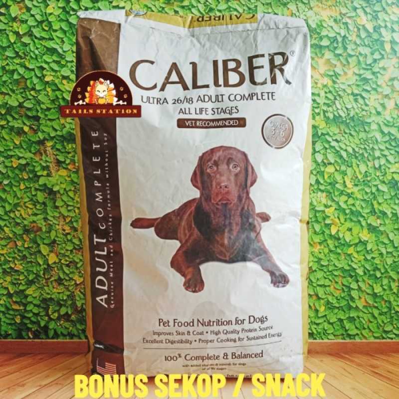 Promo dog food caliber ultra puppy complete advantage dog 18.14kg