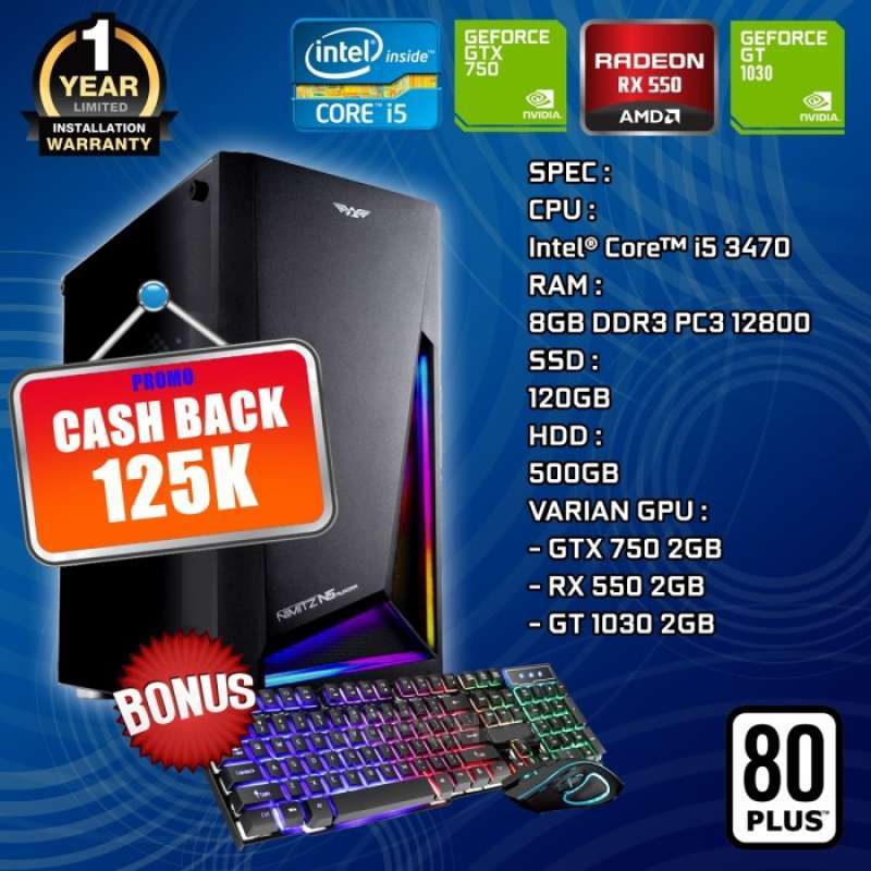 Core i5 3470 gt 1030 sales