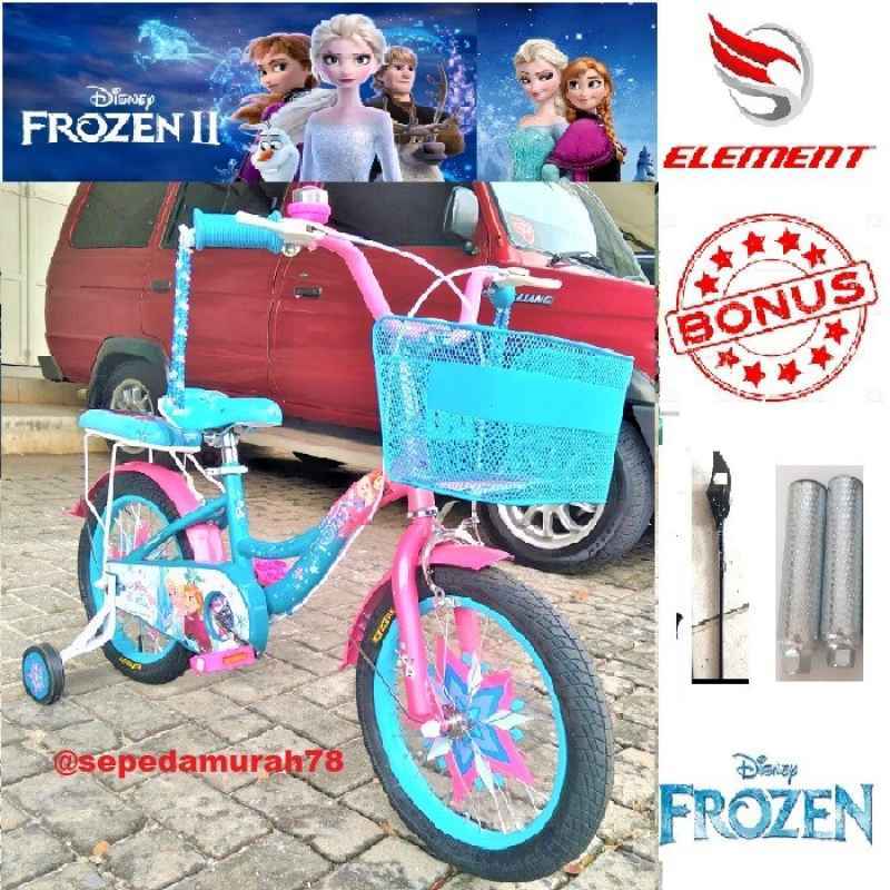 Jual Frozen 2 2.0 18 Inch Eleement Sepeda Anak Mini City Bike Ctb
