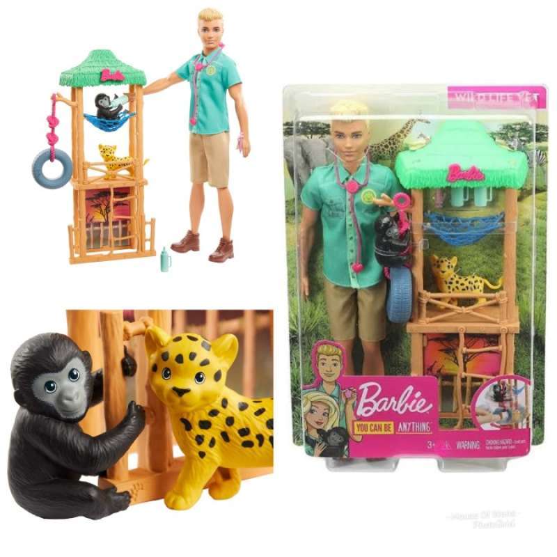 Barbie you can be anything wildlife vet outlet