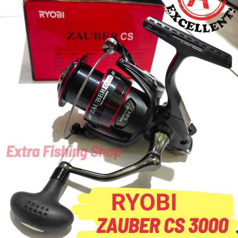 Promo Reel Ryobi Zauber Cs 3000 Power Handle Max Drag 8kg Diskon
