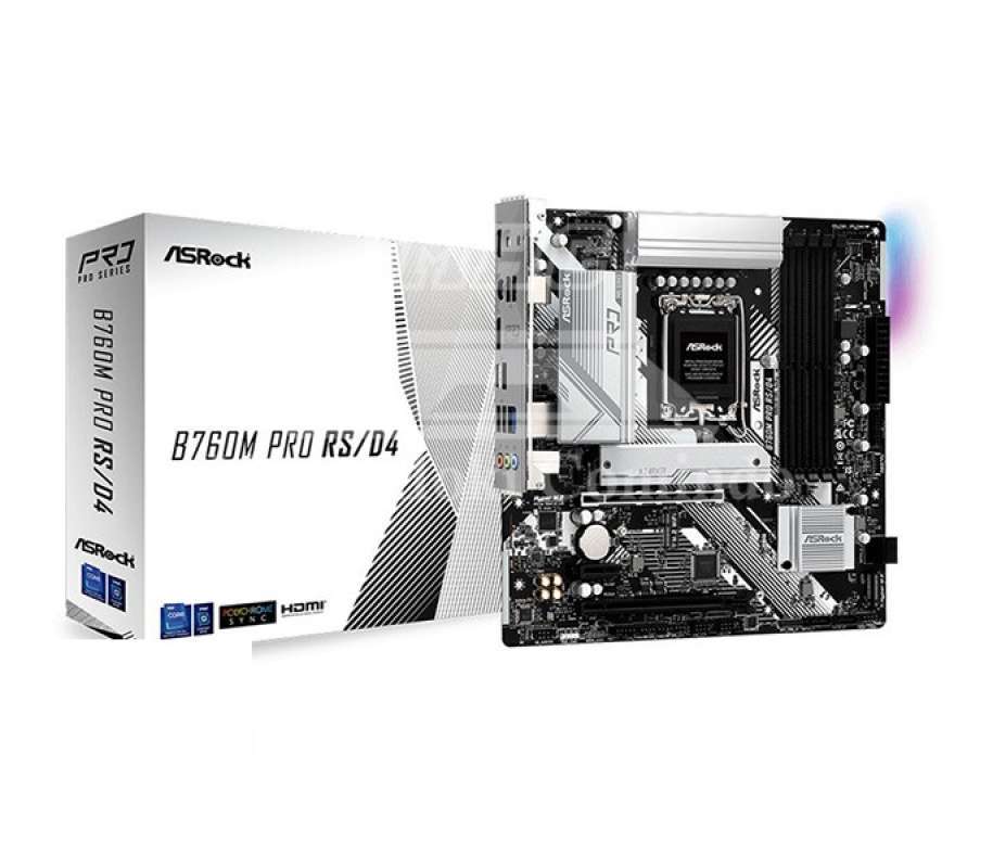 MAINBOARD MOTHERBOARD ASROCK B760M PRO RS/D4