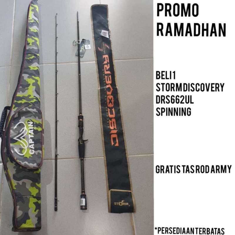 Promo Promo Ramadhan - Beli 1 Rod Storm Discovery Drs662Ul