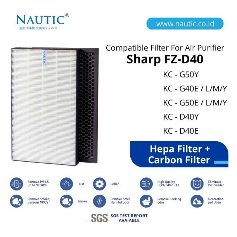 Hepa filter sale air purifier sharp