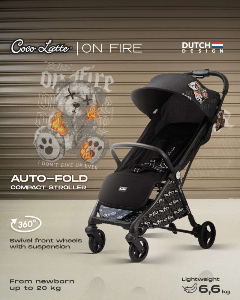 Kereta Dorong Bayi Stroller Pliko Cocolatte Babyelle Harga