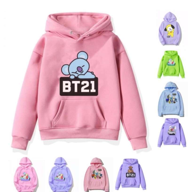 Baju top hoodie murah