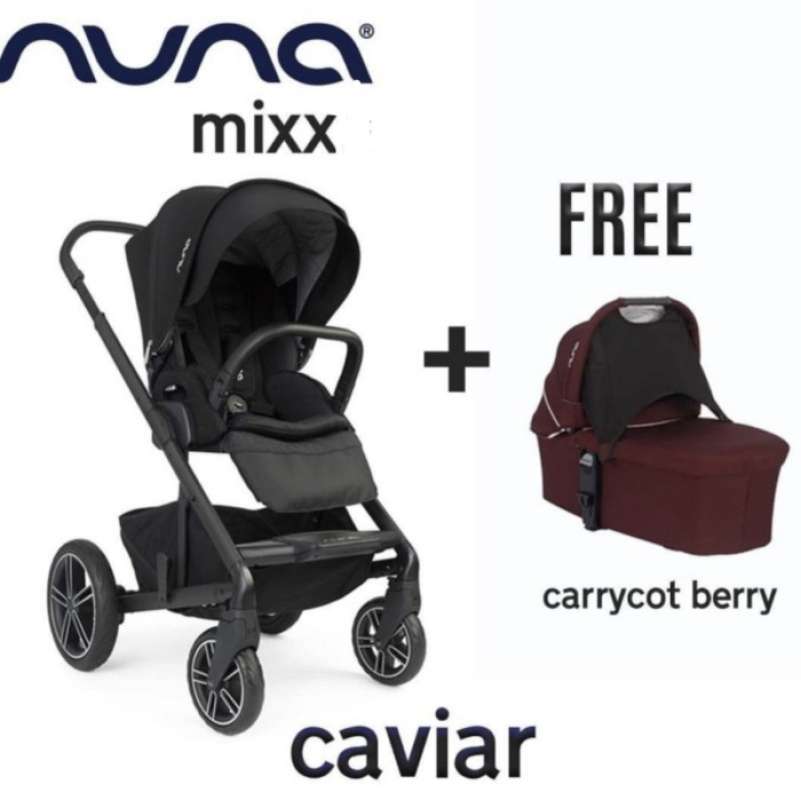 Nuna 2025 stroller berry