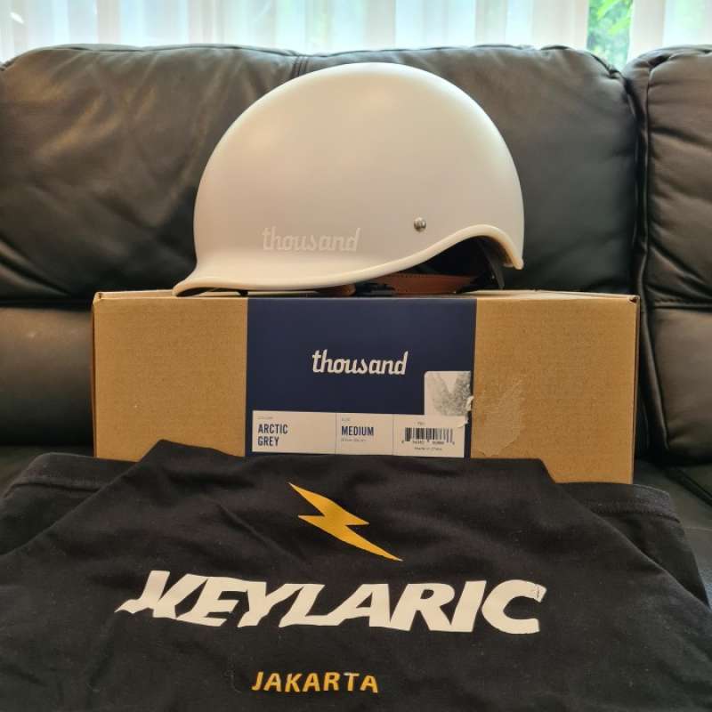 Thousand helmet store arctic grey