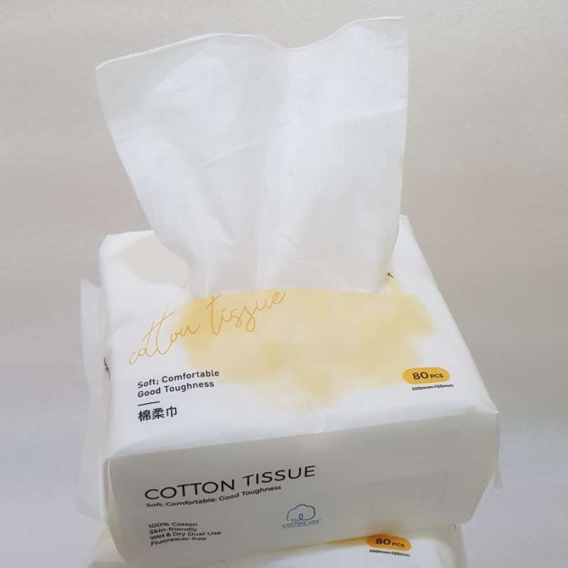 Babycare 100pcs Dry tissue cotton tissue tisu bayi