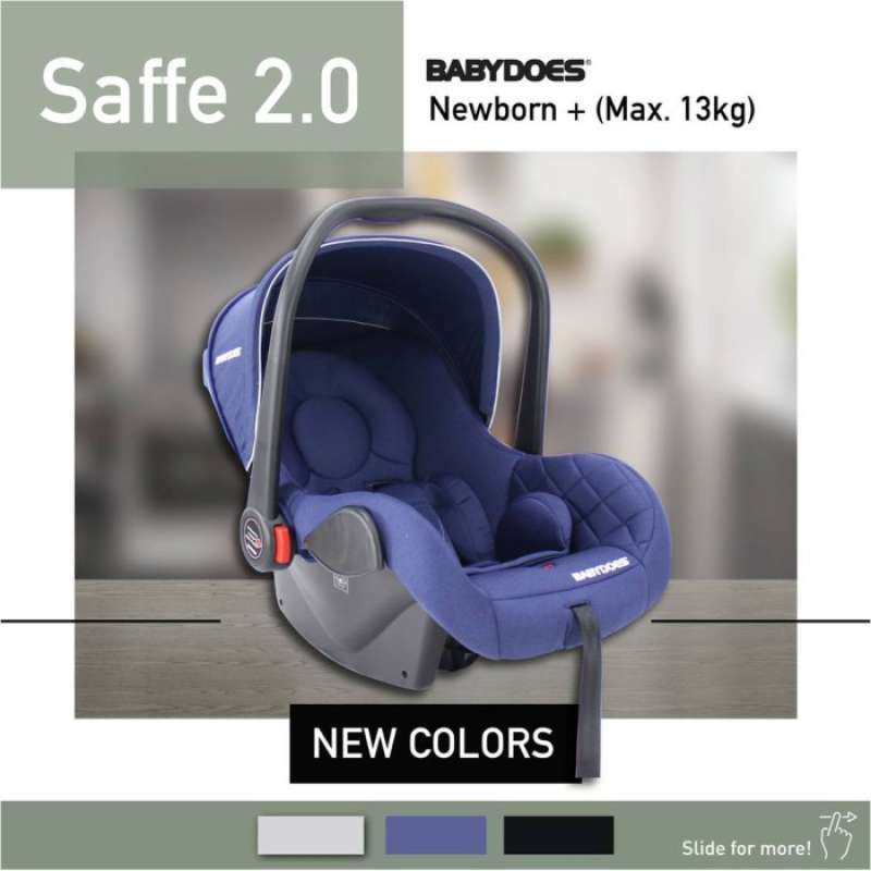 Car Seat baby carrier kursi mobil bayi Babydoes Justice League 2402 Blue