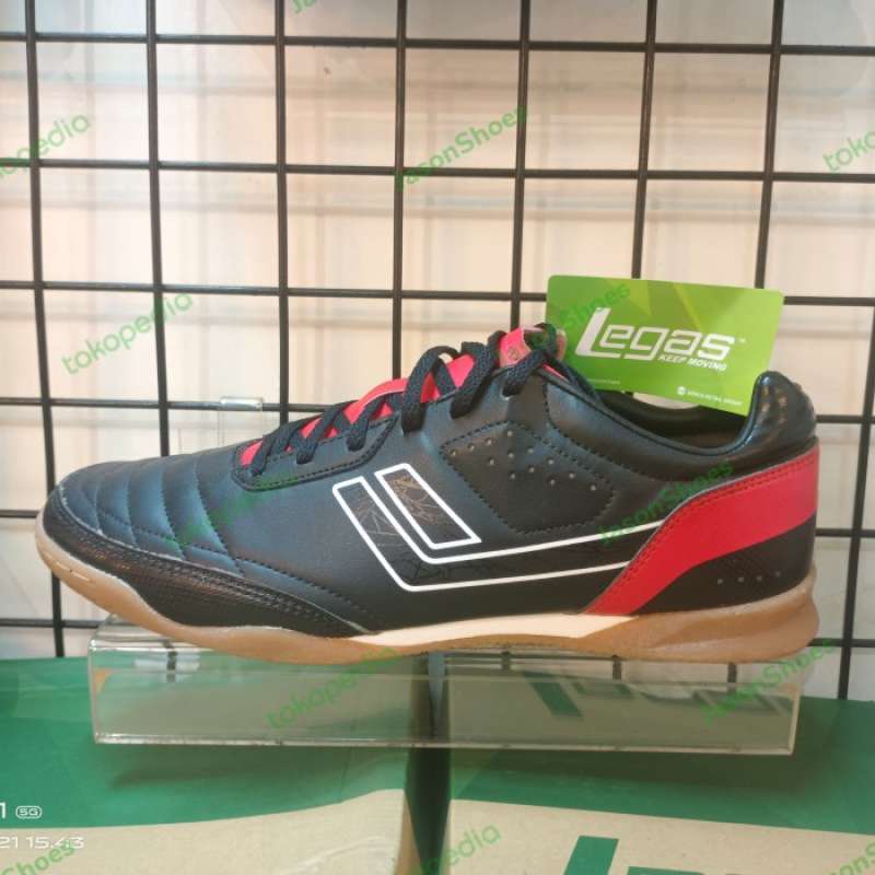 Jual Sepatu League Legas Futsal Hitam Pria Meister La Original