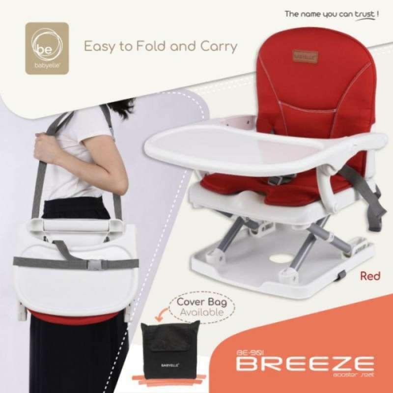 Promo Babyelle Booster Seat Be901 Foldable Baby Elle Chair Kursi