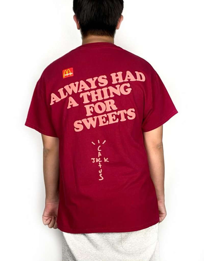 Jual Cactus Jack X Mcdonald€™s Apple Pie Tee Travis Scott