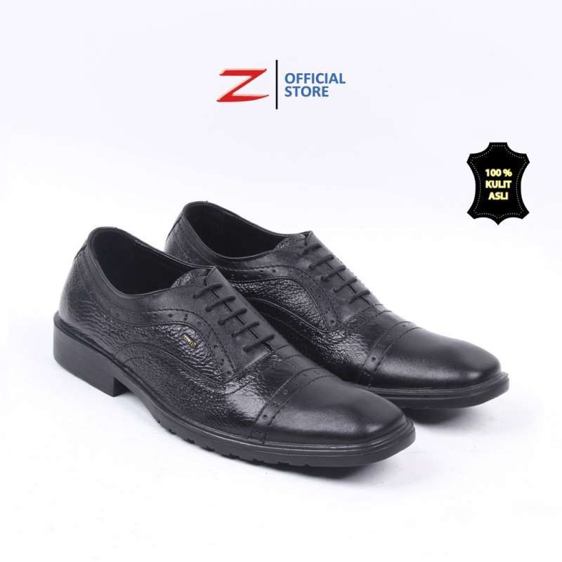 Promo Zeintin - Sepatu Pantofel Pria Sepatu Kantor Pria Bahan Kulit Asli  Hitam Original Zeintin Zx - 45 Zx 7914 Sgb Diskon 20% Di Seller Mikhayla ID  - Mulyasari, Kota Tasikmalaya | Blibli