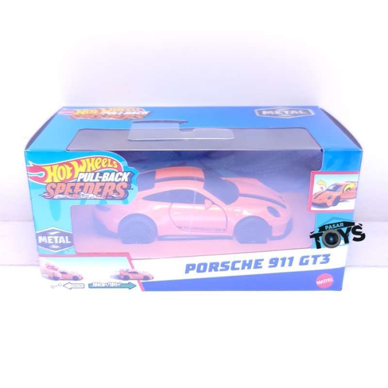 Hot wheels pull back top