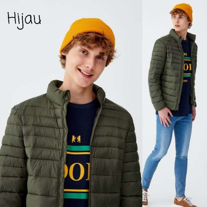Jaket musim dingin online pull and bear
