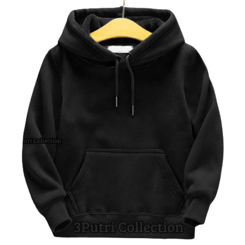 Jaket hoodie polos hot sale