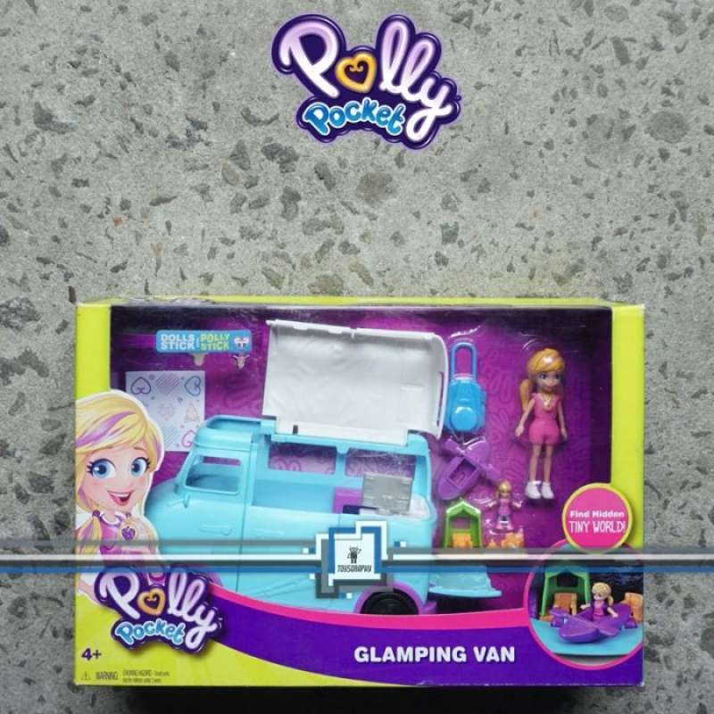 Polly pocket glamping van outlet
