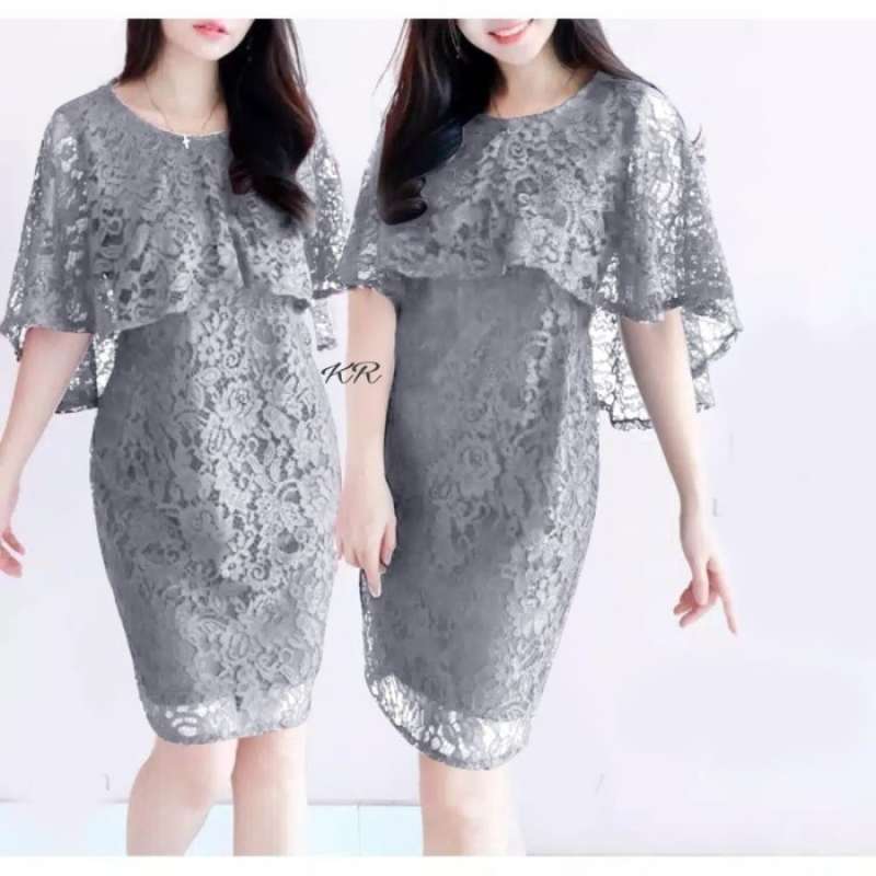 Simple hot sale brokat dress