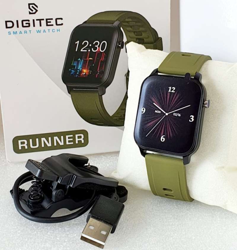 Promo Jam Tangan Pintar Smartwatch Digitec Runner Android ios