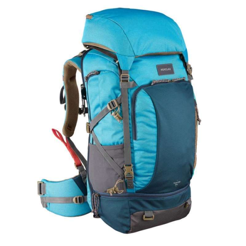 Decathlon Forclaz Backpack Escape Travel 500 50L Light Blue 2188369 Baru