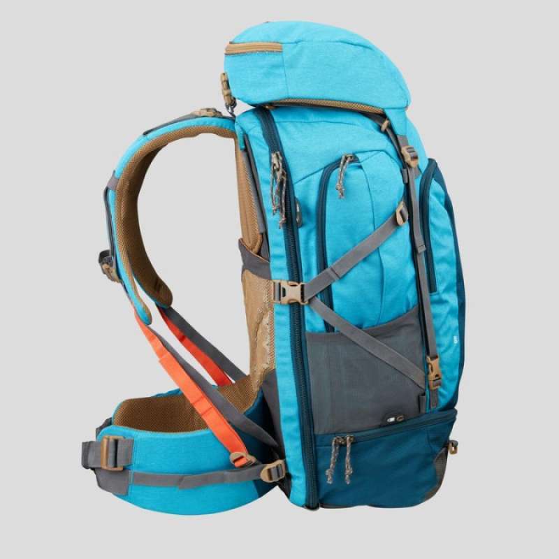 Decathlon Forclaz Backpack Escape Travel 500 50L Light Blue 2188369 Baru