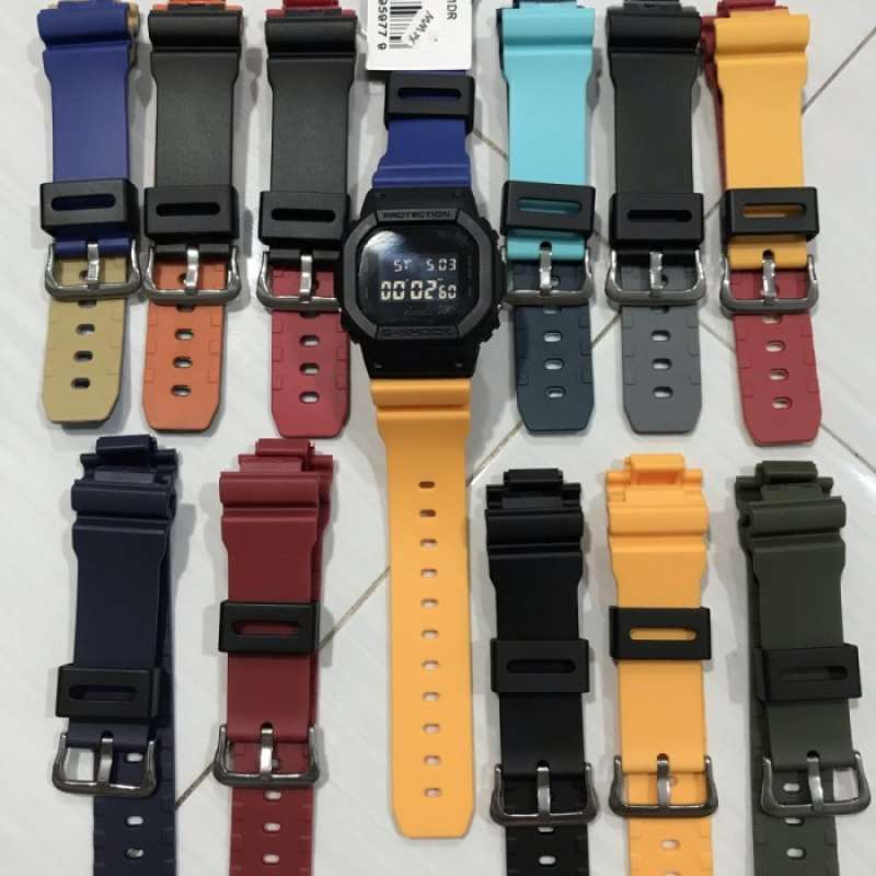 Tali jam g shock dw 5600 deals