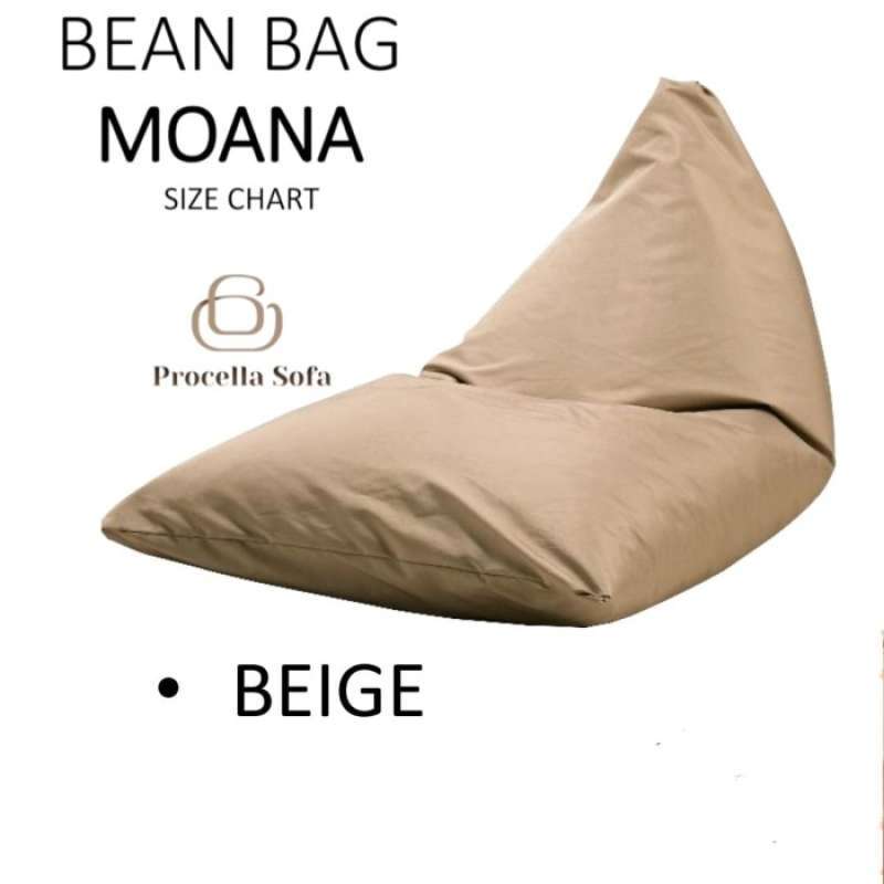 SOFA LANTAI PROCELLA BEAN BAG MOANA UNTUK SANTAI EMPUK