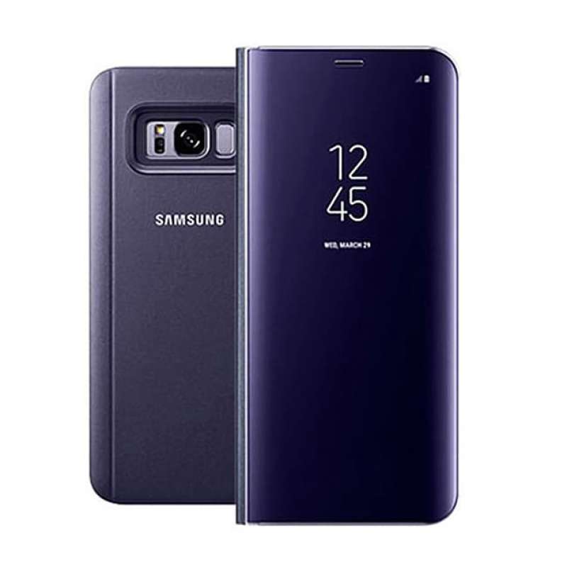 Clear View S View Flip Cover S9 Plus Luxury Plating Clear View