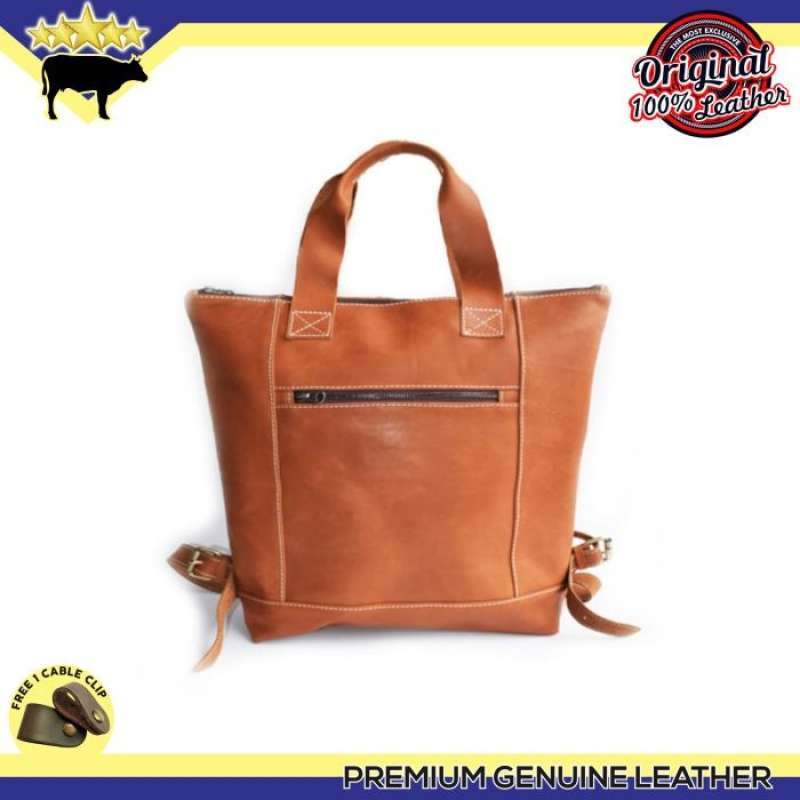 Tote bag kulit asli on sale