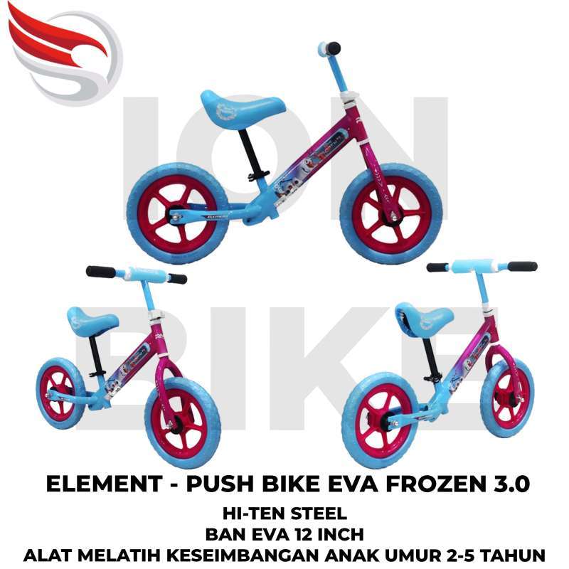 Jual Push Bike Element 5rider Eva Frozen Balance Bike Pushbike
