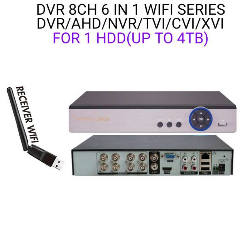 Cctv dvr sales recorder with wifi