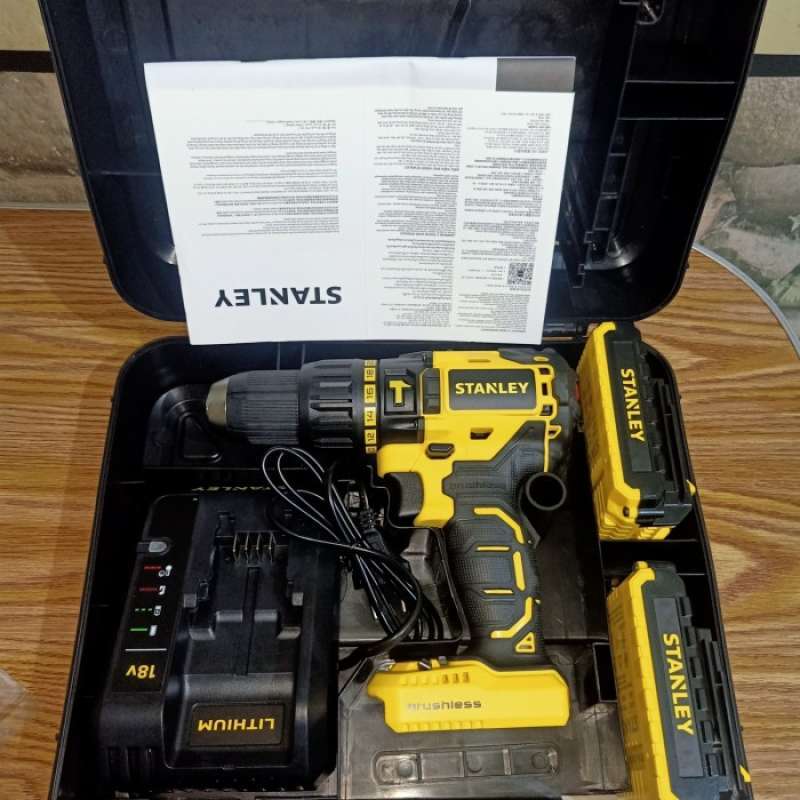 Jual Mesin Bor Baterai 18v Stanley Sbh201d2k Cordless Hammer Drill Sbh 201 Di Seller Restu Abadi Kalibata Kota Jakarta Selatan Blibli