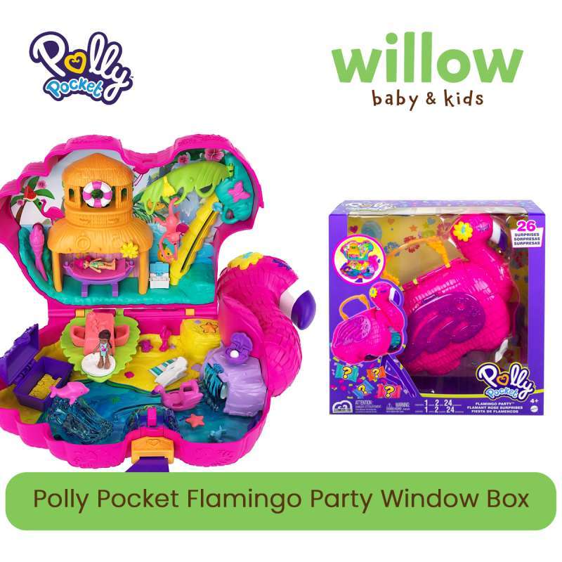 Polly pocket flamingo set hot sale