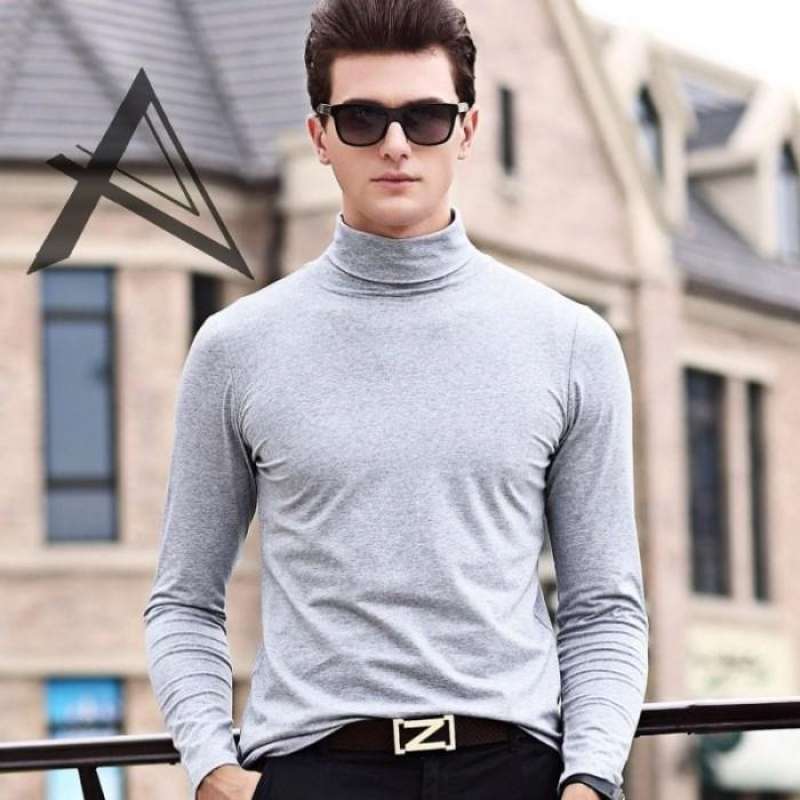 Kaos online turtleneck pria