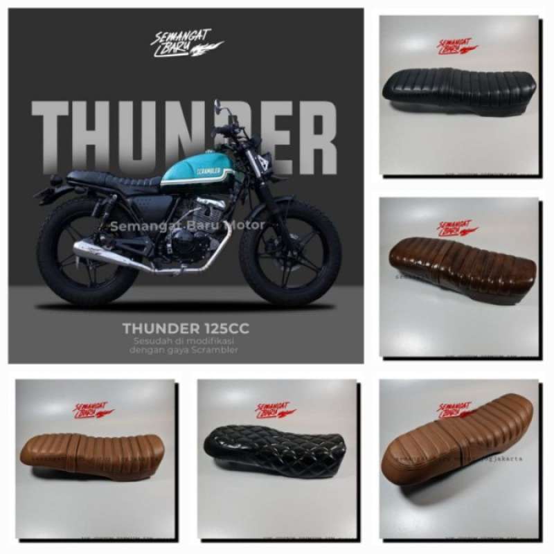 Promo Bl682 Jok Japstyle Scrambler Khusus Thunder 125 Tanpa Rombak