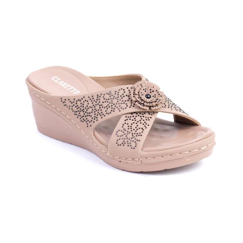 Promo Sandal Wanita Wedges Clarette Hadley Khaky Diskon 62 Di Seller Clarette Menur Pumpungan Kota Surabaya Blibli