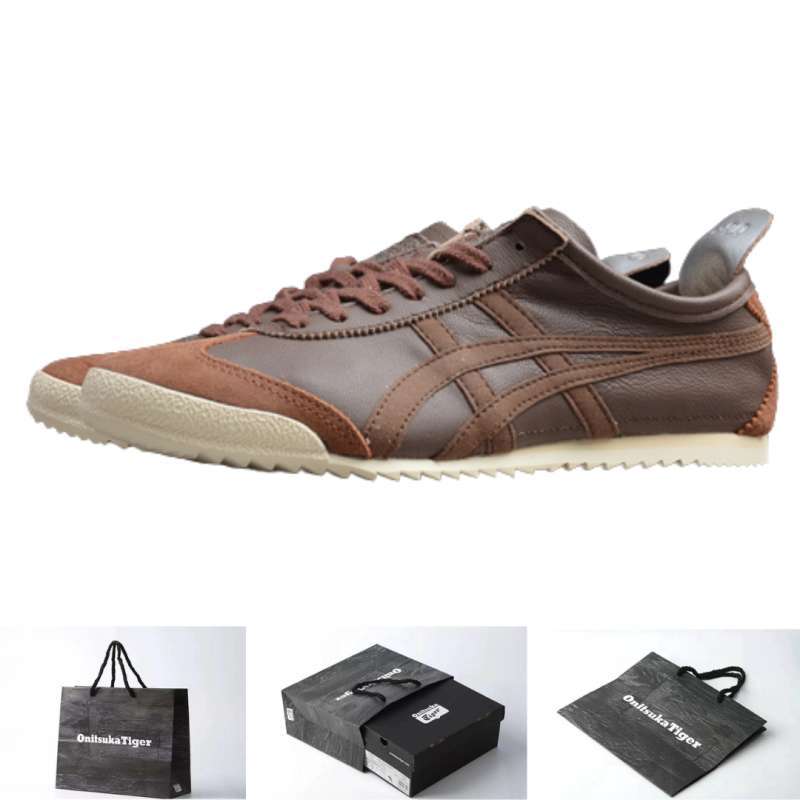 Jual Onitsuka Tiger Coklat Model Terbaru Kekinian Harga Diskon