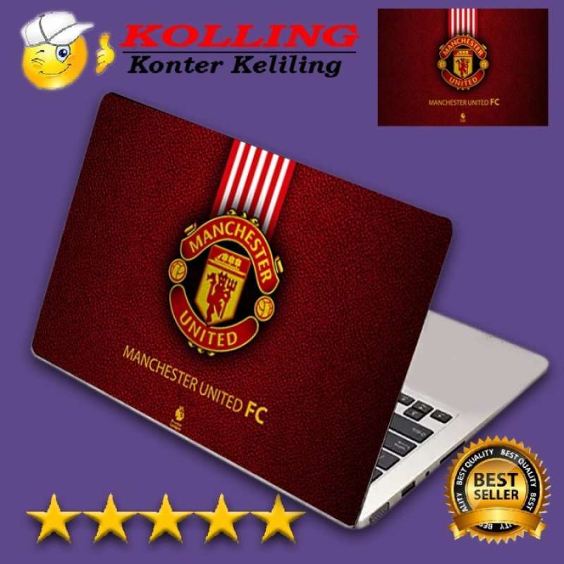 Promo garskin laptop logo art manchester united 2 skin laptop