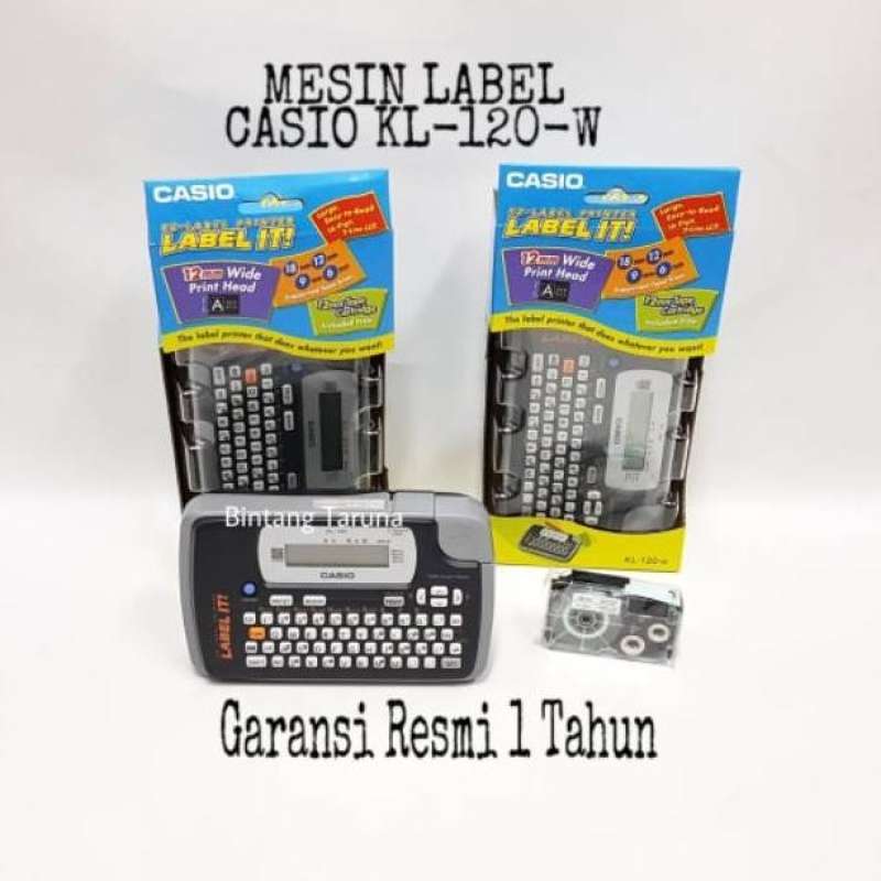 Promo Printer Label Casio Kl120 Label Printer Casio Kl 120 W Label