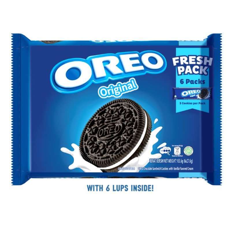 Promo Oreo Vanilla Original 27.6 g x 6 Diskon 22 di Seller