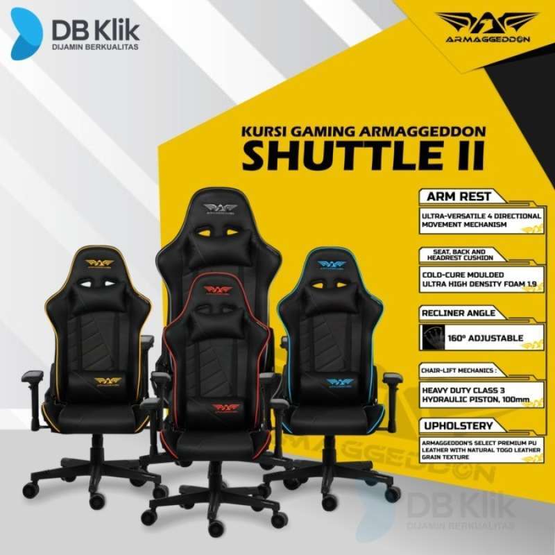 Jual Kursi Gaming Premium Armaggeddon Shuttle Ii Shuttle 2 Gaming Chair Di Seller Tuskar Kebon Kacang Kota Jakarta Pusat Blibli