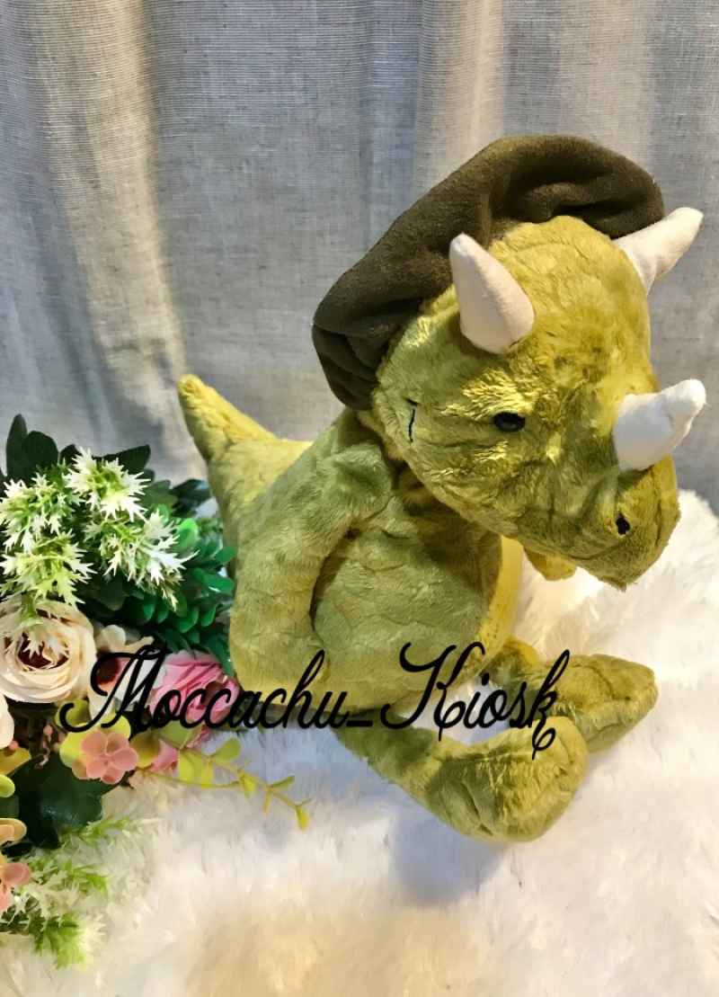 Jellycat trevor shop triceratops
